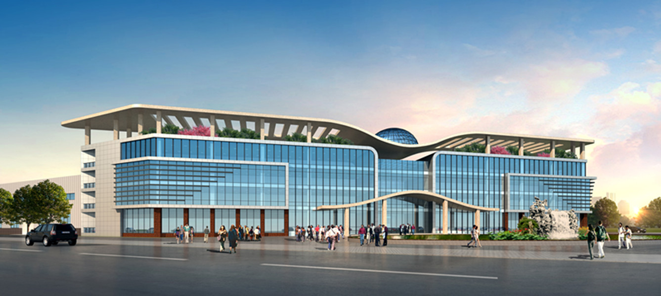 新厂房办公大楼